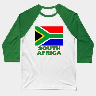 The Pride of South Africa - South African National Flag Design Baseball T-Shirt